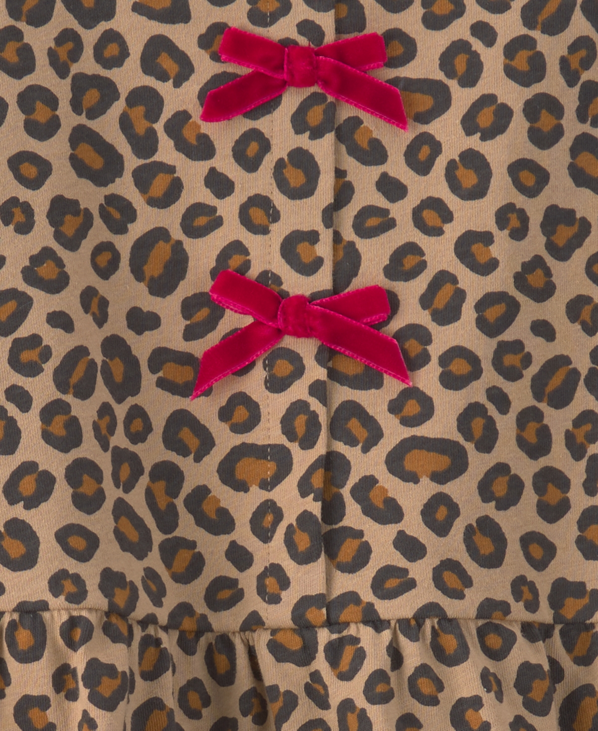 Carter's Toddler Girls' 2T-5T Leopard-Print Long-Sleeve Flare-Leg Top and Pant Set