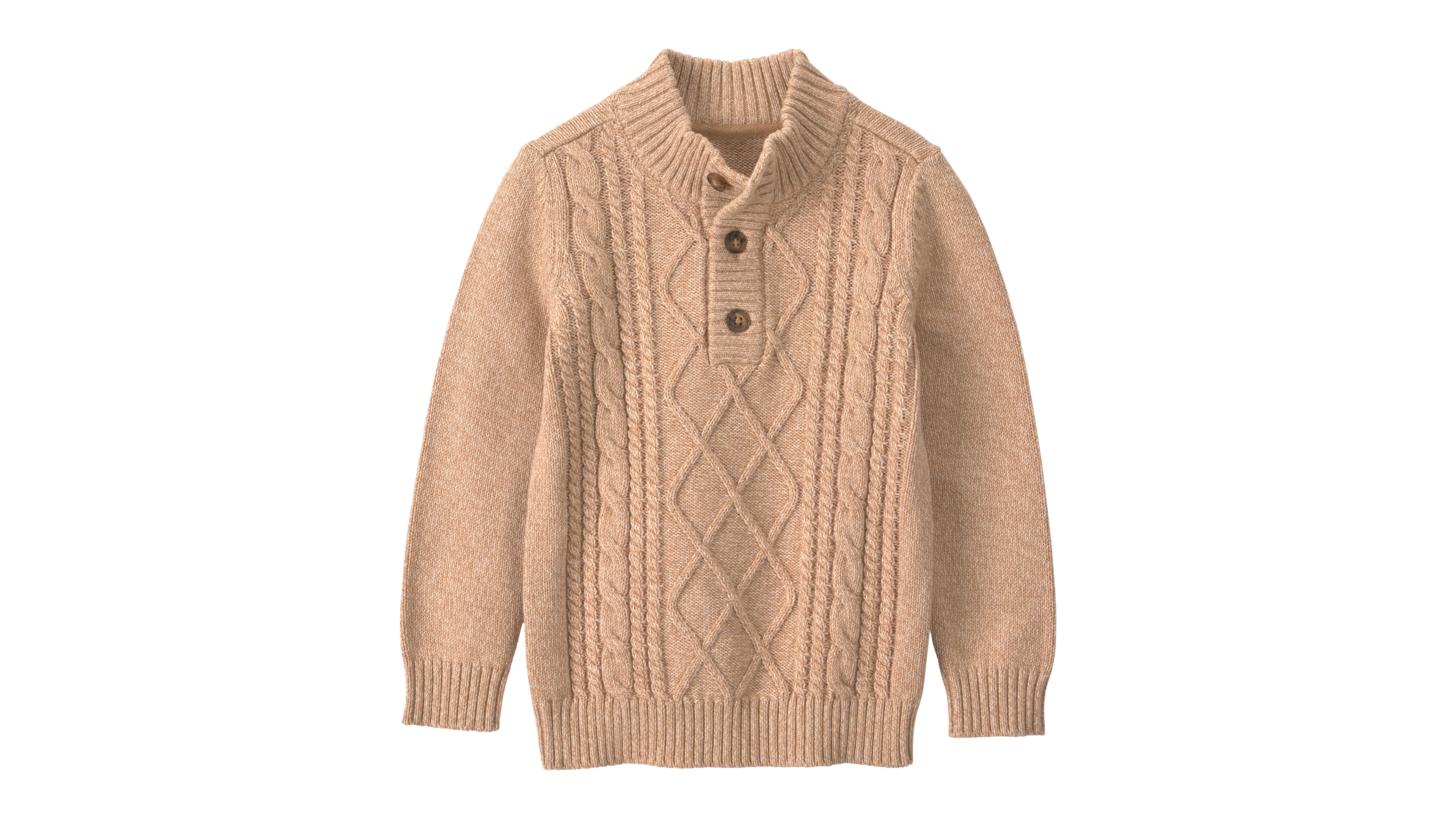 Carter's Toddler Boys' 2T-5T Cable-Knit Mock Neck Sweater