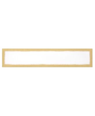 Metallic Brushstroke Table Runner 14" x 90"