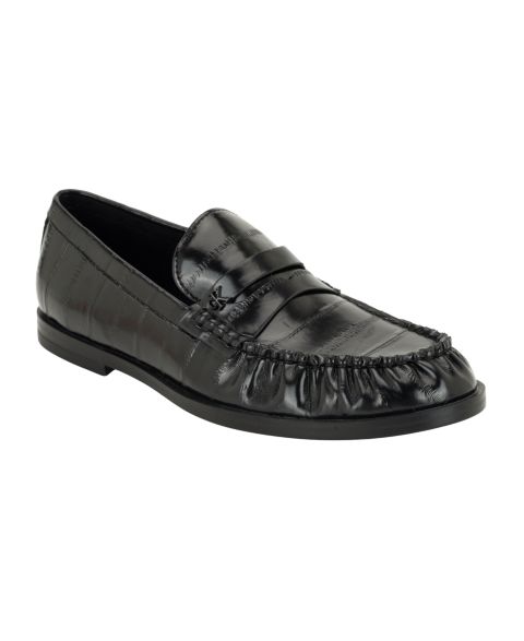 Женские туфли Calvin Klein Maybell Moc Toe Penny Loafer, цвет: Чёрный
