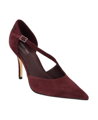 Women's Oaklan Suede Asymmetrical Dress Pumps