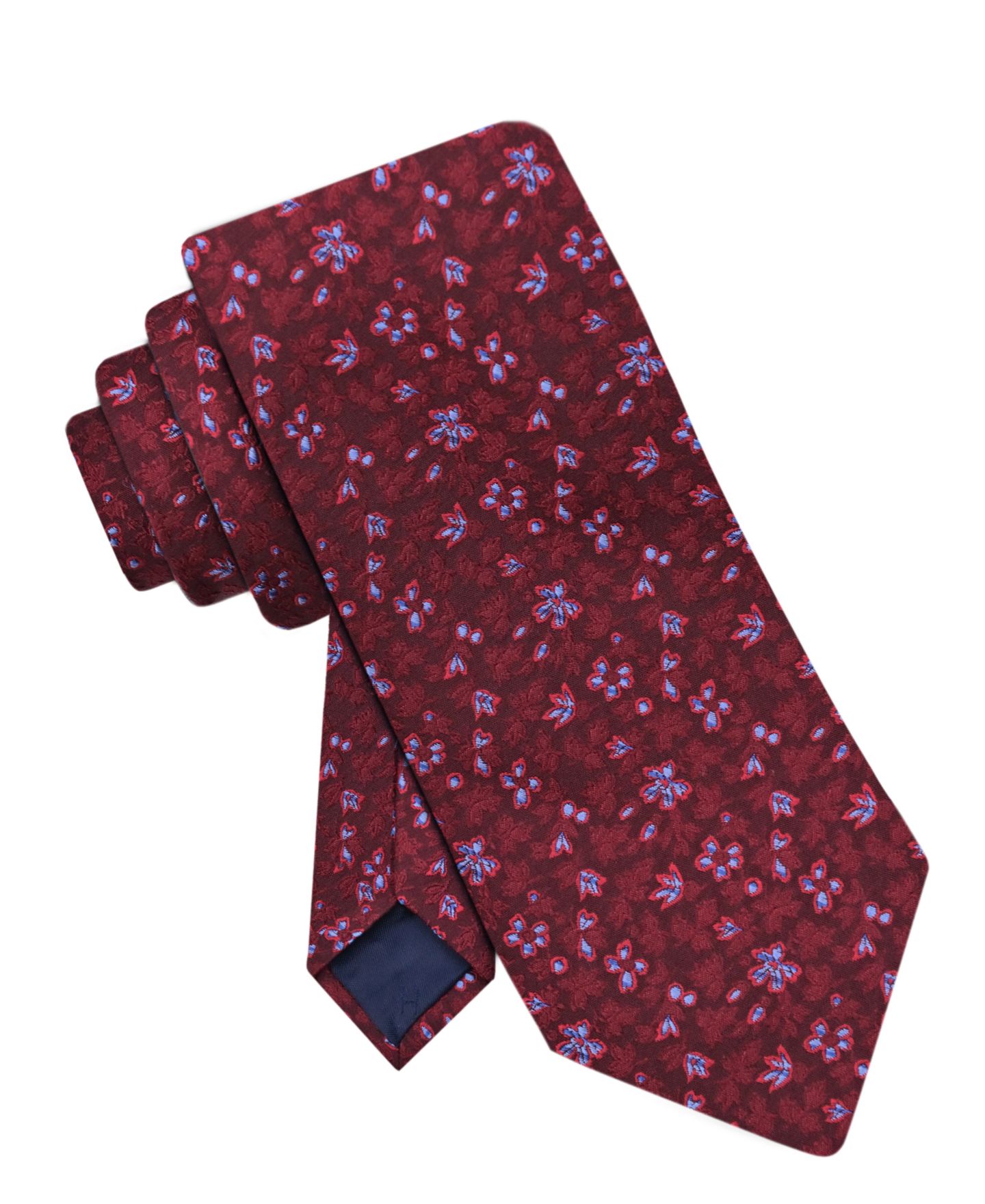 Мужской галстук Tommy Hilfiger Baldwin Floral Tie, цвет: Красный — фото 4