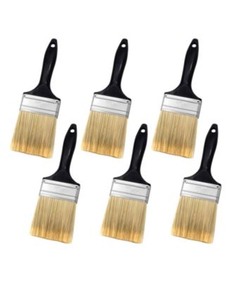 Flat Brush Plastic Handle DIY Paint Tools