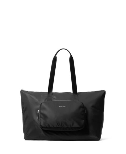 Женская сумка MICHAEL Michael Kors Tanner Extra-Large Reversible Packable Tote Handbag, цвет: Чёрный