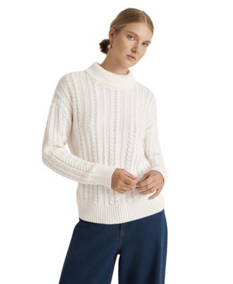 Women's Vivana Cable-Knit Turtleneck Sweater