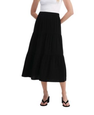 Women's Harriet Tiered A-Line Midi Skirt
