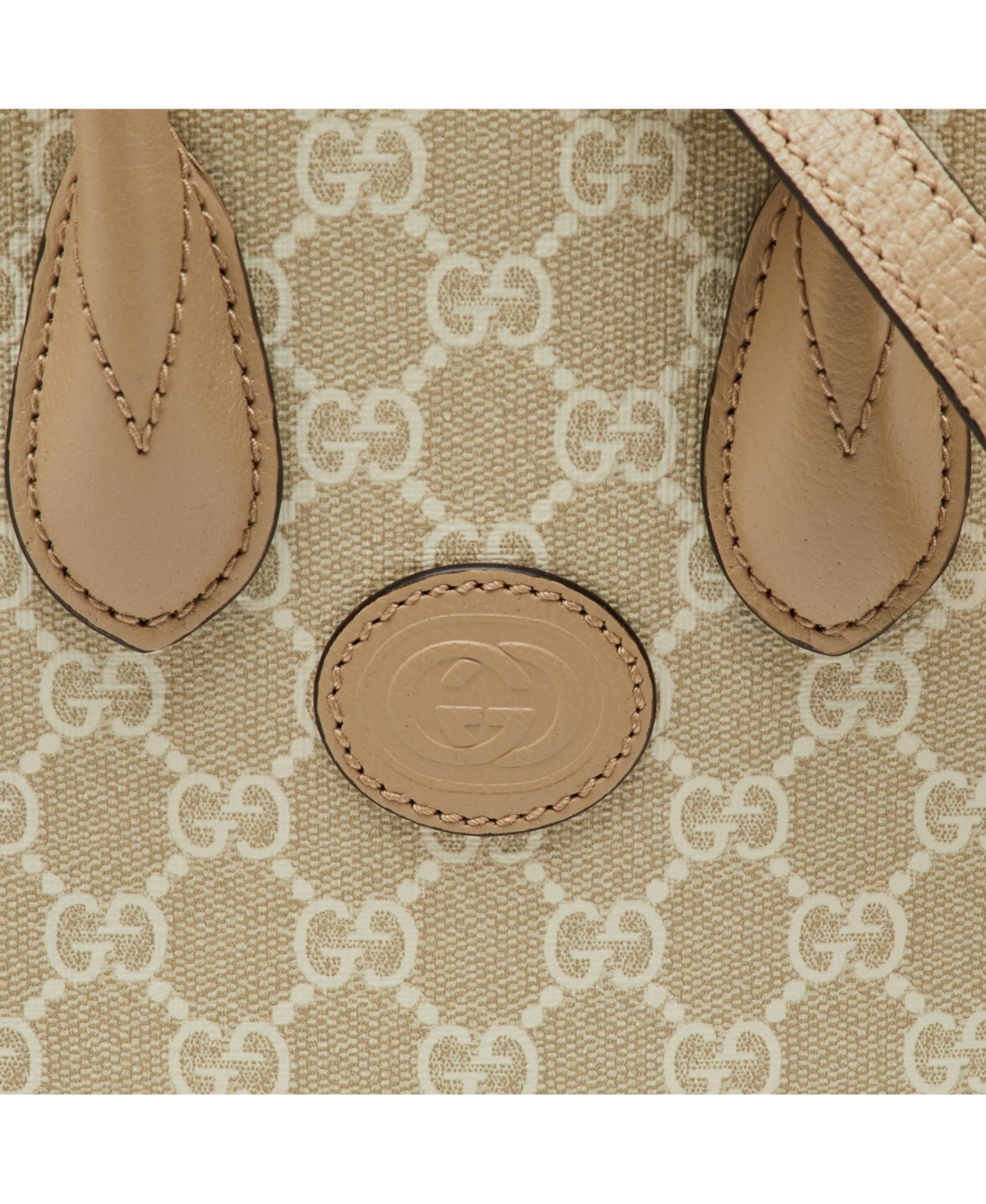 Pre-Owned Gucci Women's Gg Supreme Canvas Mini Tote Bag