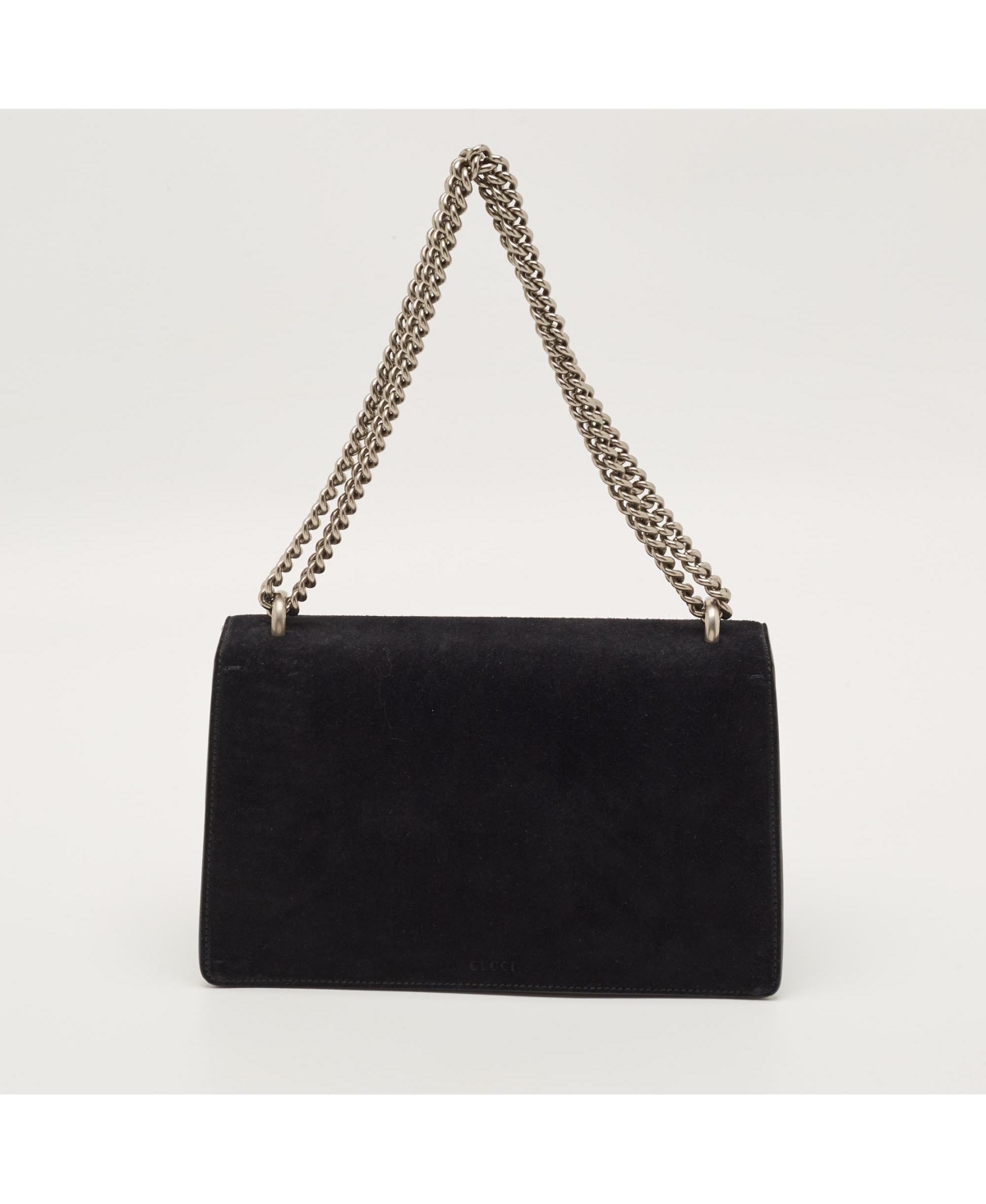 Pre-Owned Gucci women's Bree Gg Canvas and Leather Crossbody Bag