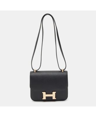 Pre-Owned HERMES women's  Birkin 40 Bag in Taurillon Clemence Leather