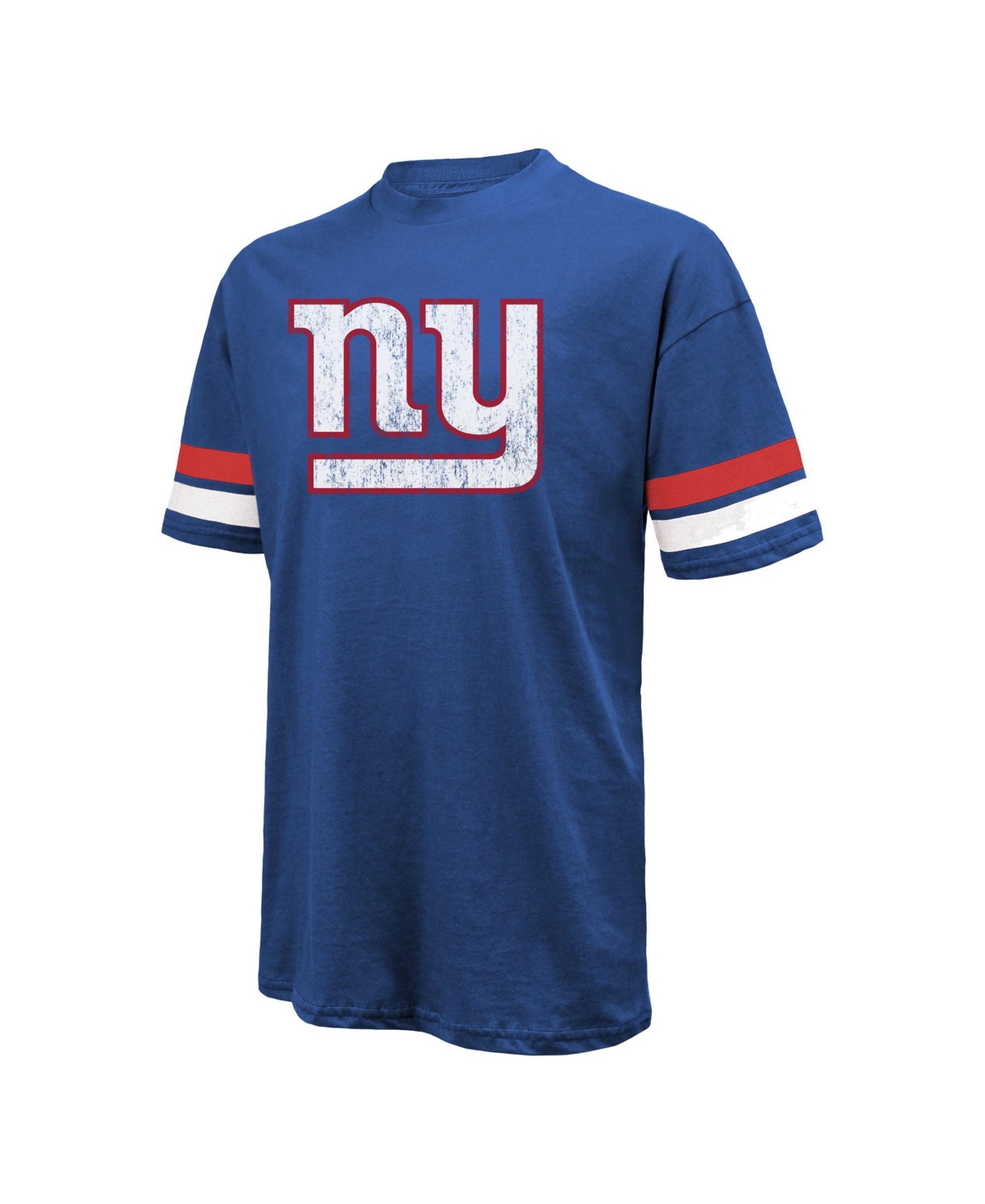 Majestic Threads Men's Cam Skattebo New York Giants Oversized Screen-Print Graphic T-Shirt