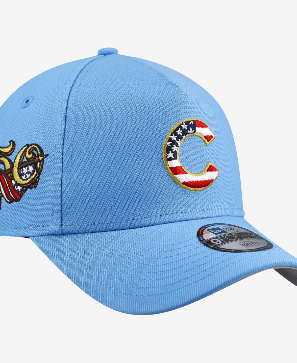 New Era Boys and Girls Chicago Cubs Celebrate America's 250th 9FORTY A-Frame Adjustable Hat