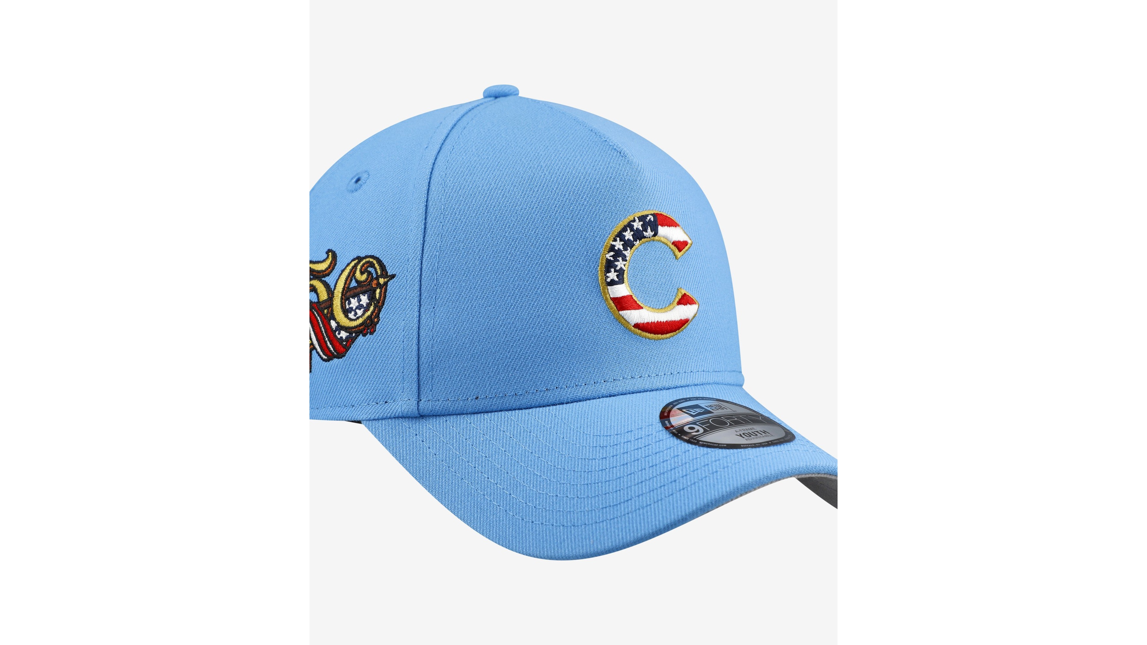 New Era Boys and Girls Chicago Cubs Celebrate America's 250th 9FORTY A-Frame Adjustable Hat
