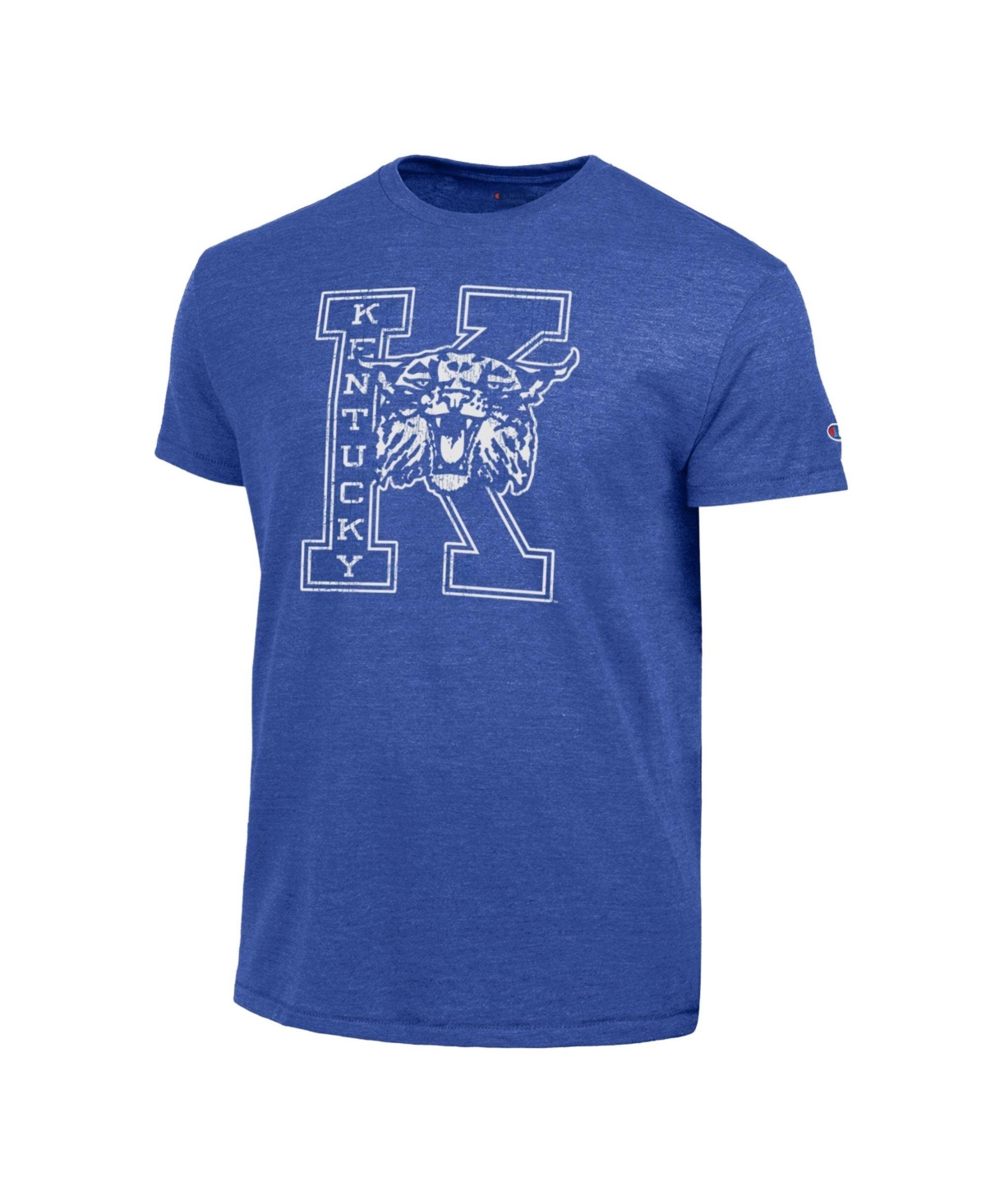 Champion Men's Royal Kentucky Wildcats Triumph Tri-Blend T-Shirt