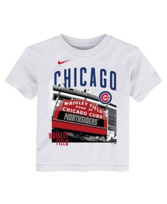 Toddler Chicago Cubs Hometown Local Collection Crewneck Screen-Printed T-Shirt