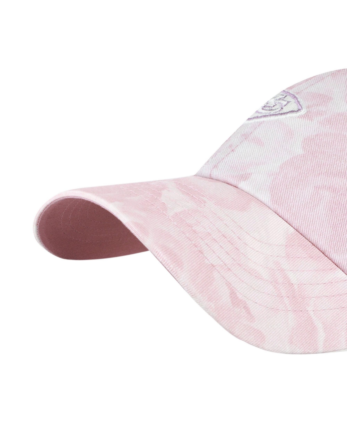 '47 Brand Women's Pink Kansas City Chiefs Gardenia Clean Up Adjustable Hat