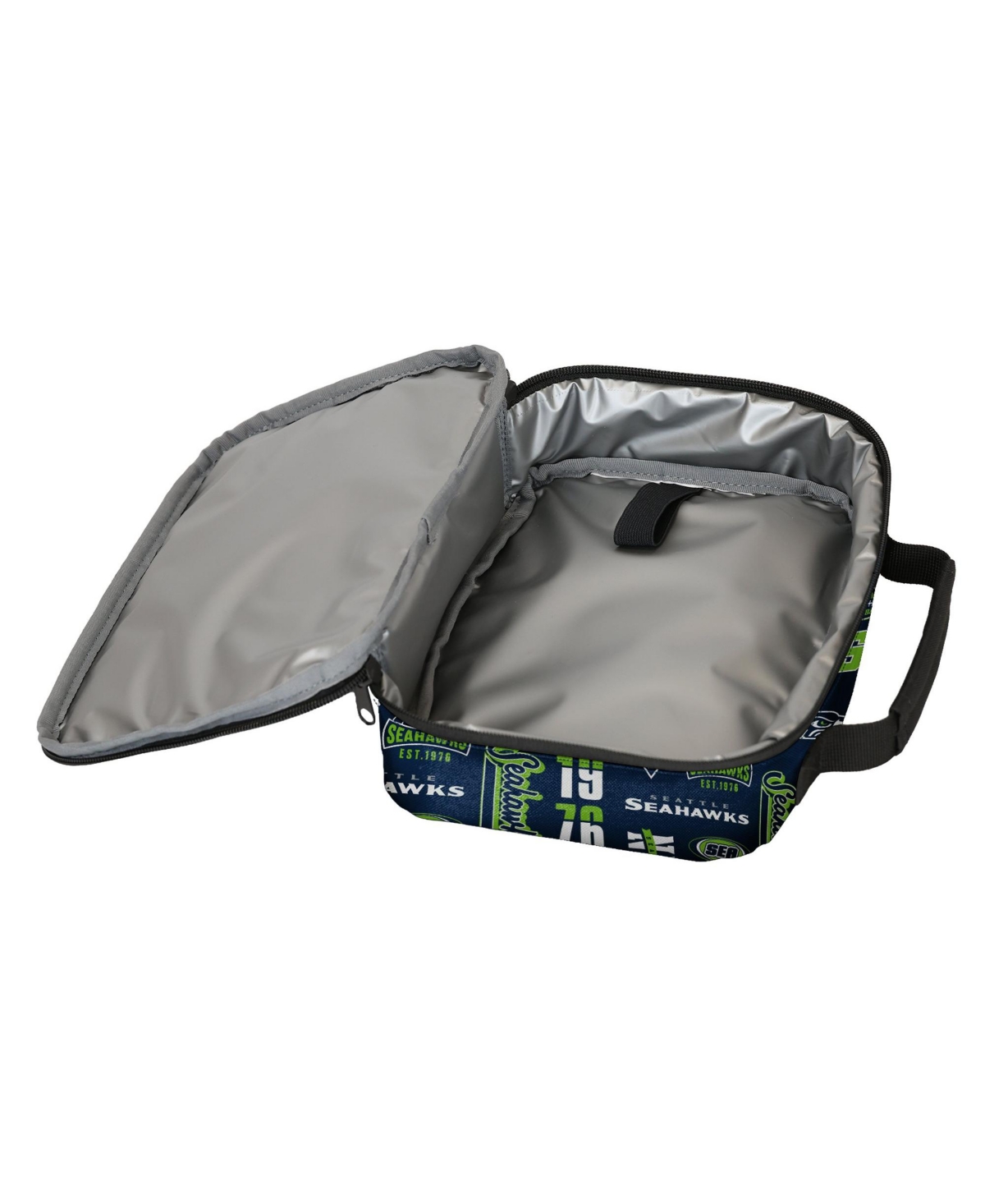 Outerstuff Boys' and Girls' Seattle Seahawks School Water-Bottle Sleeves Backpack and Lunchbox Set