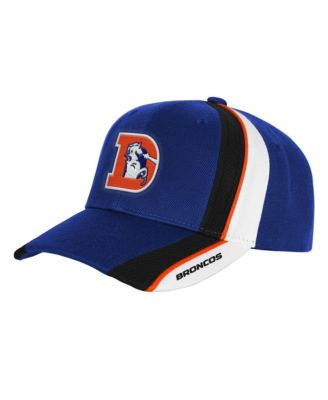 Big Boys' and Girls' Denver Broncos Club Downforce Pro Crown Snapback Structured Adjustable Hat