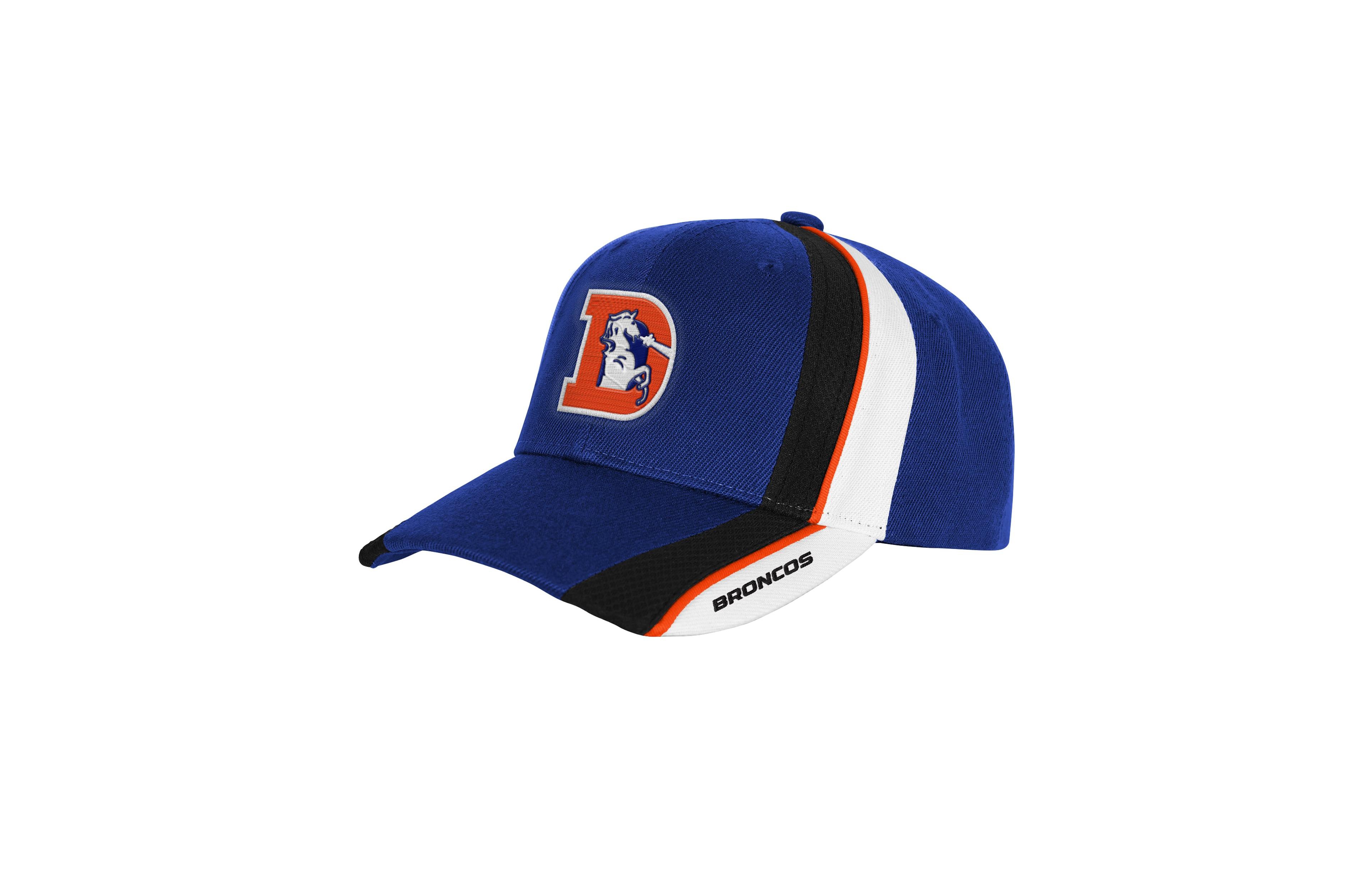 Mitchell & Ness Big Boys' and Girls' Denver Broncos Club Downforce Pro Crown Snapback Structured Adjustable Hat