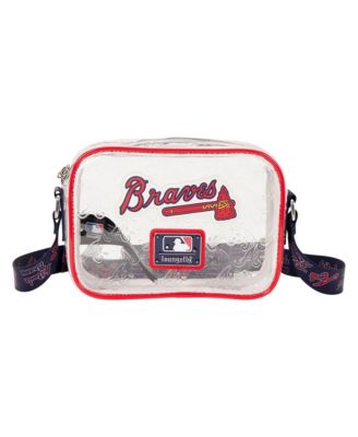 Atlanta Braves Clear All Over Logo Crossbody Bag