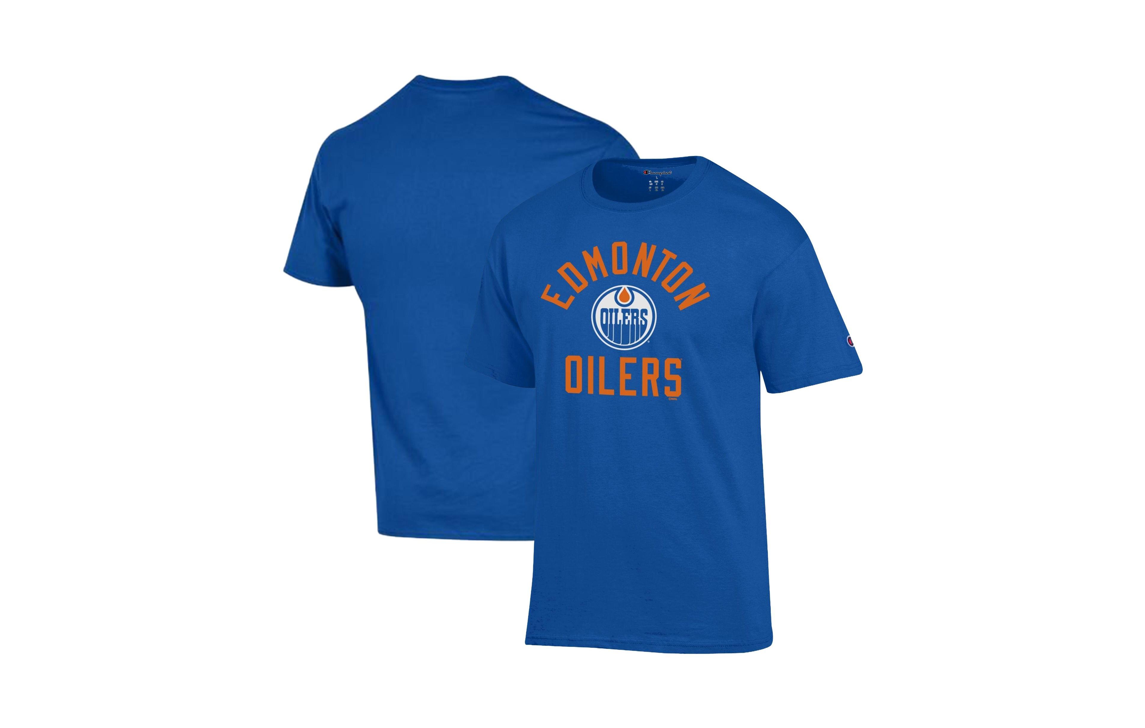 Champion Men's Edmonton Oilers Classic-Fit T-Shirt