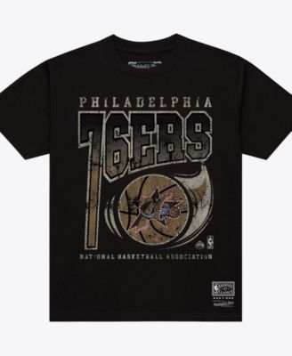 Men's Black Philadelphia 76ers Ball Out T-Shirt