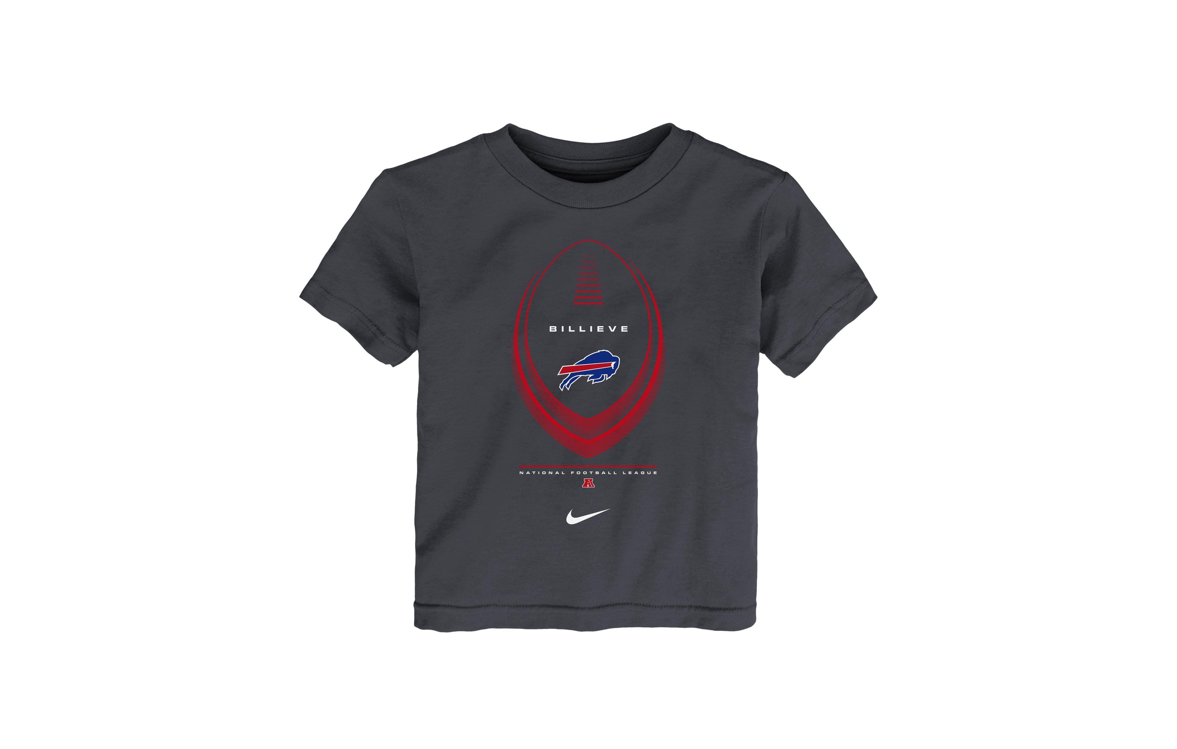 Nike Toddler Boys' 2T-5T Buffalo Bills Legend Icon Football Graphic Crewneck T-Shirt