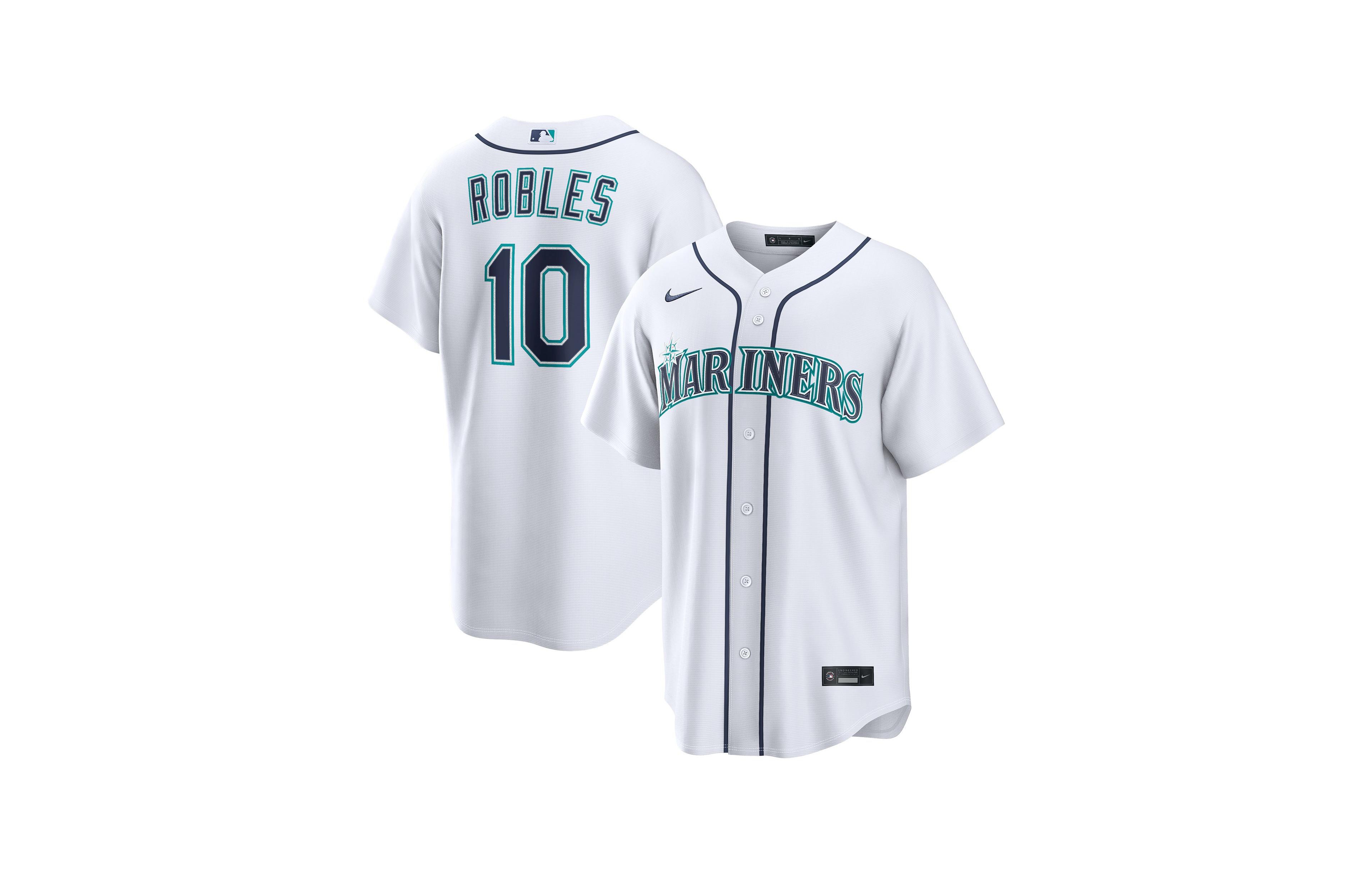 Nike Men's Seattle Mariners Victor Robles Relaxed-Fit Replica Jersey