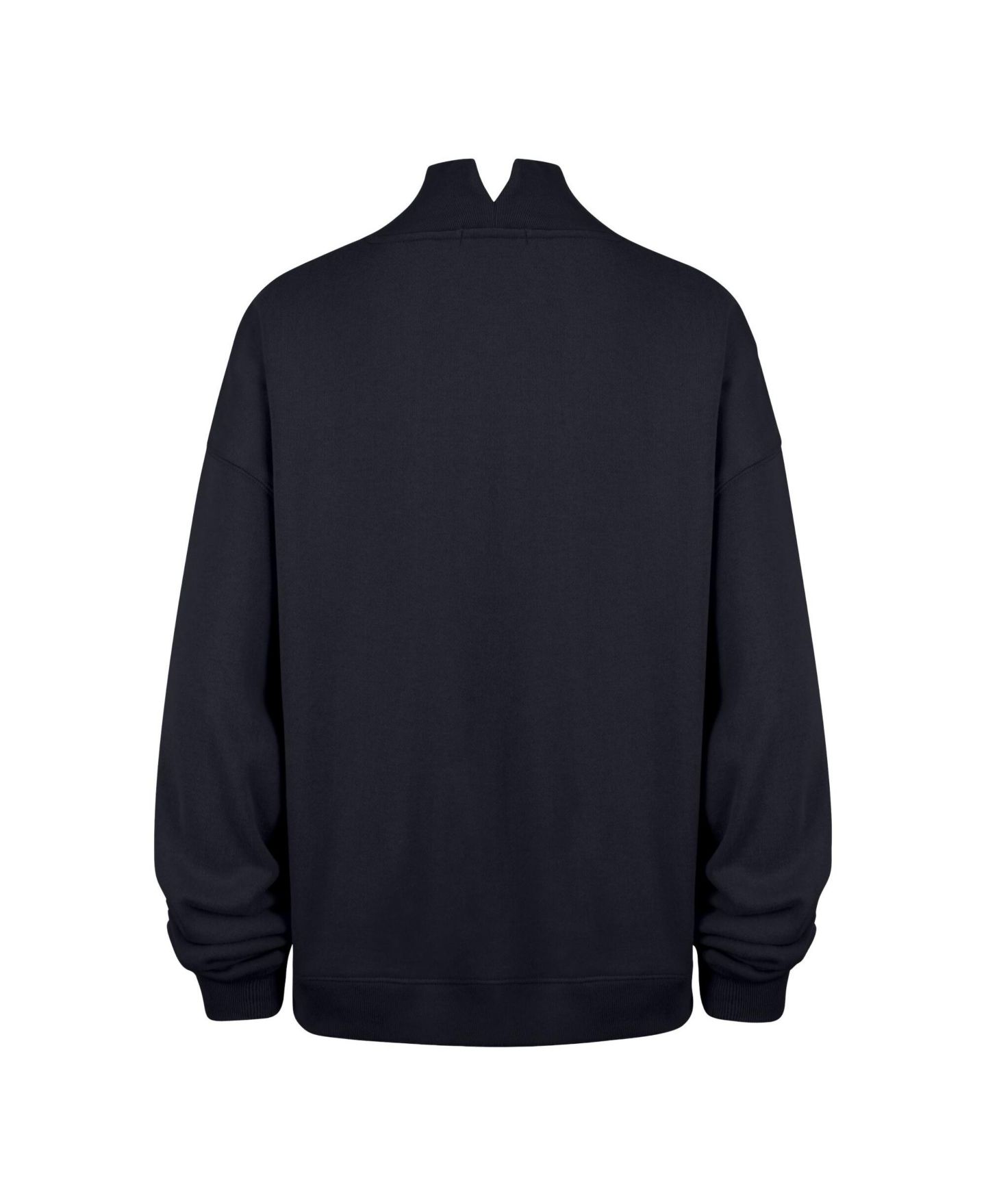 Женский свитшот '47 Brand Seattle Seahawks Vantage Mock-Neck Oversized Cropped Sweatshirt — фото 2