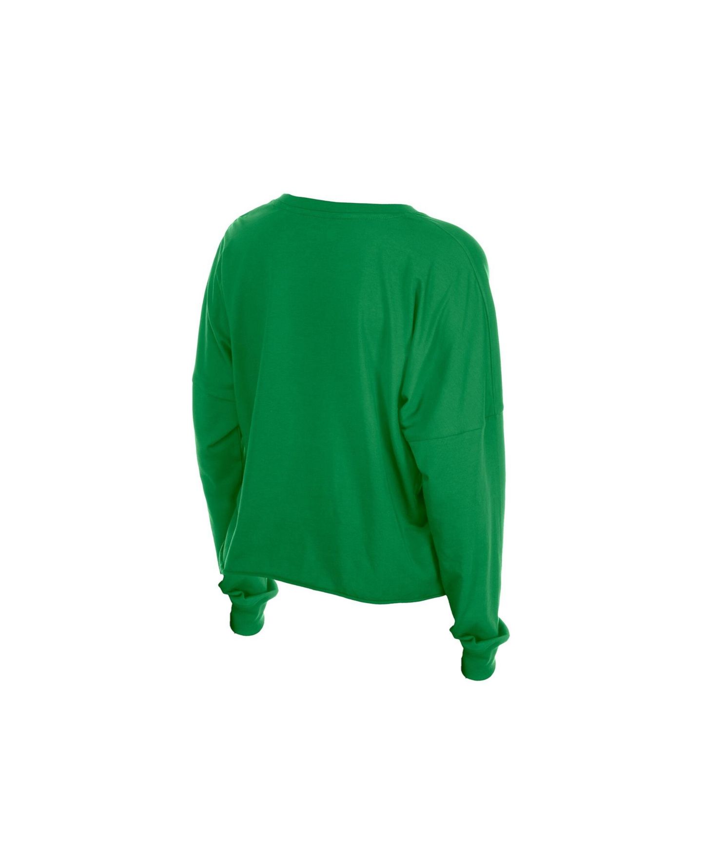Женская футболка New Era Philadelphia Eagles Cropped Oversized Long-Sleeve — фото 2