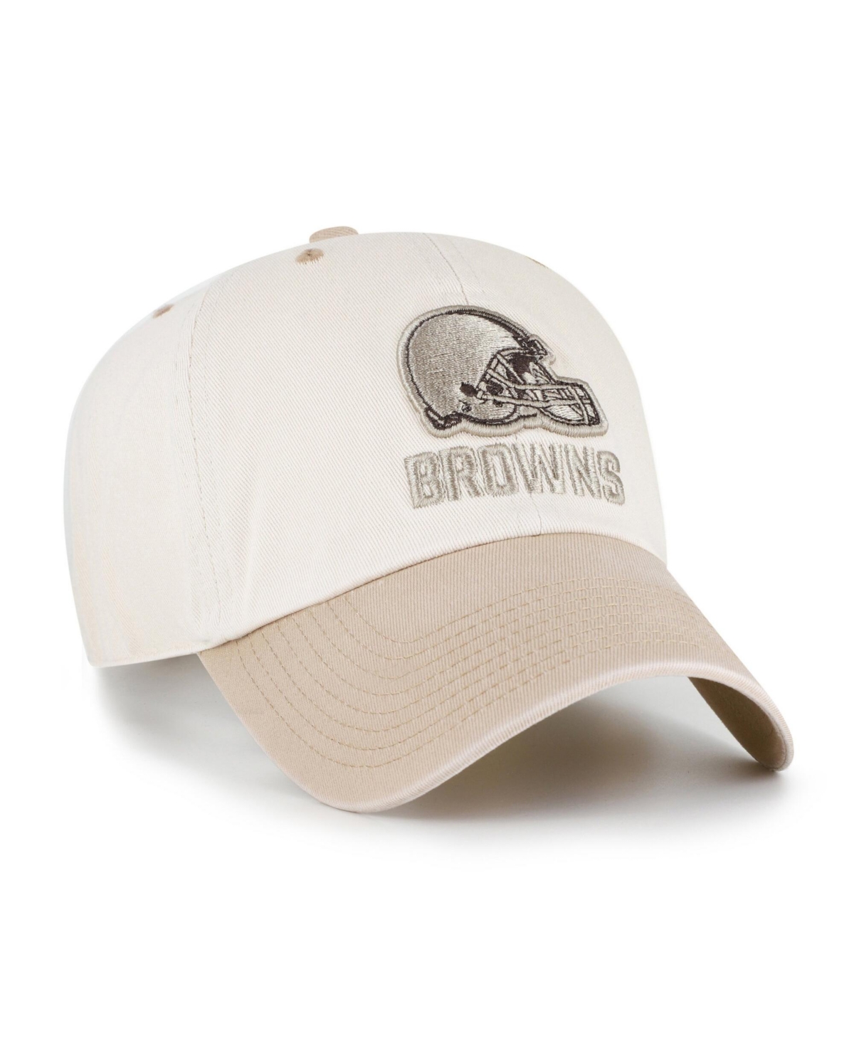 '47 Brand Men's Cleveland Browns Clean Up Neutral Terrain Adjustable Low-Crown Baseball Cap