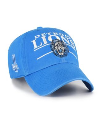 Detroit Lions Throwback Graphic Clean Up Hat