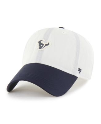 Men's Cream Houston Texans Modernia Clean Up Adjustable Hat