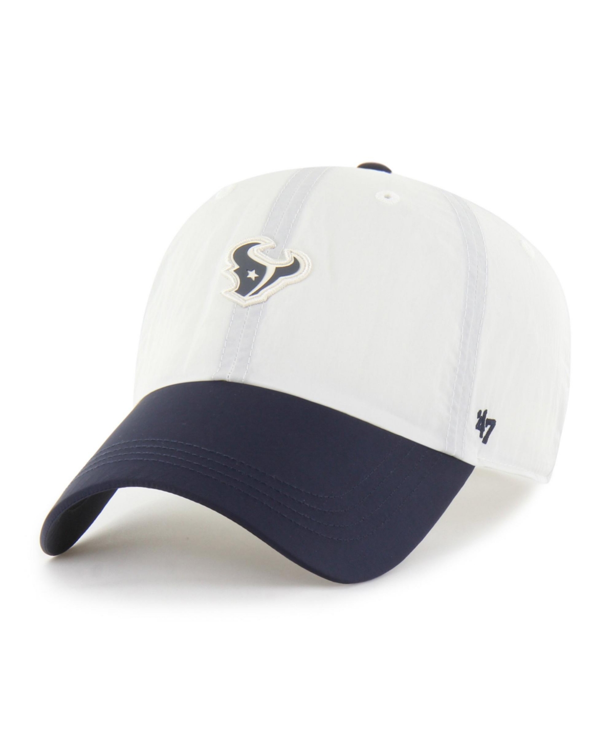 '47 Brand Men's Cream Houston Texans Modernia Clean Up Adjustable Hat - Cream