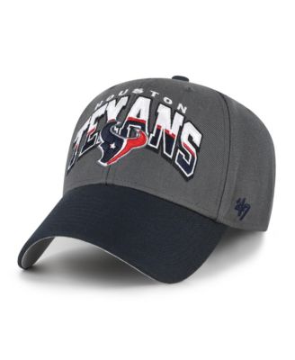 Houston Texans Split Block MVP Structured Curved-Bill Adjustable Hat