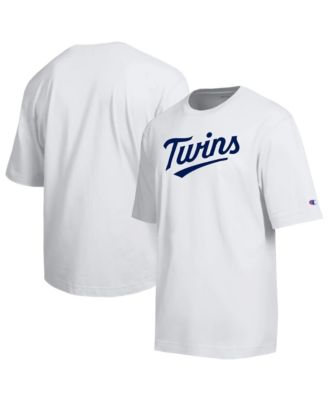 Men's Minnesota Twins All Star Arched Chenille Wordmark Relaxed-Fit T-Shirt