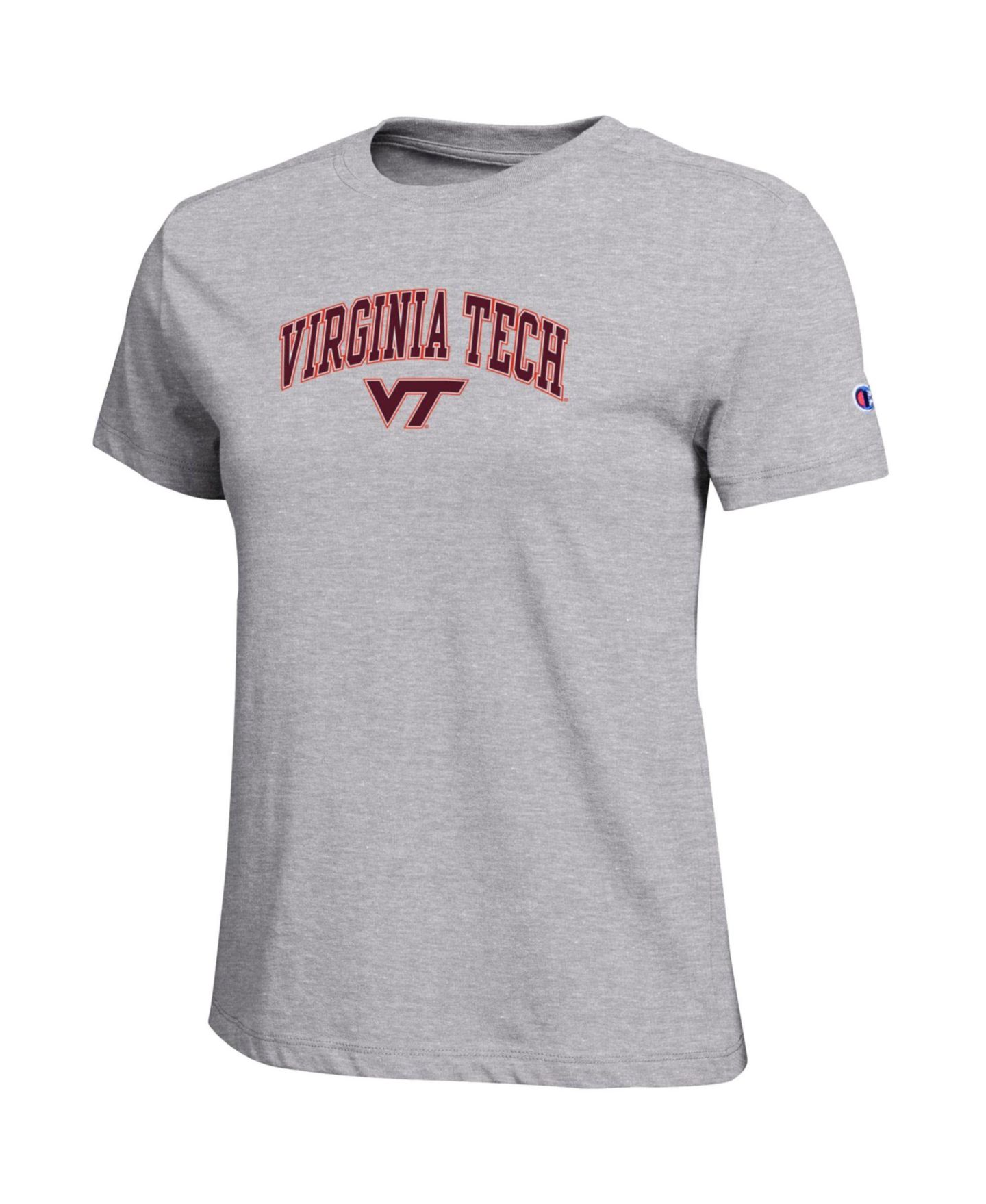 Женская футболка Champion Virginia Tech Hokies Screen-Print Short-Sleeve — фото 3