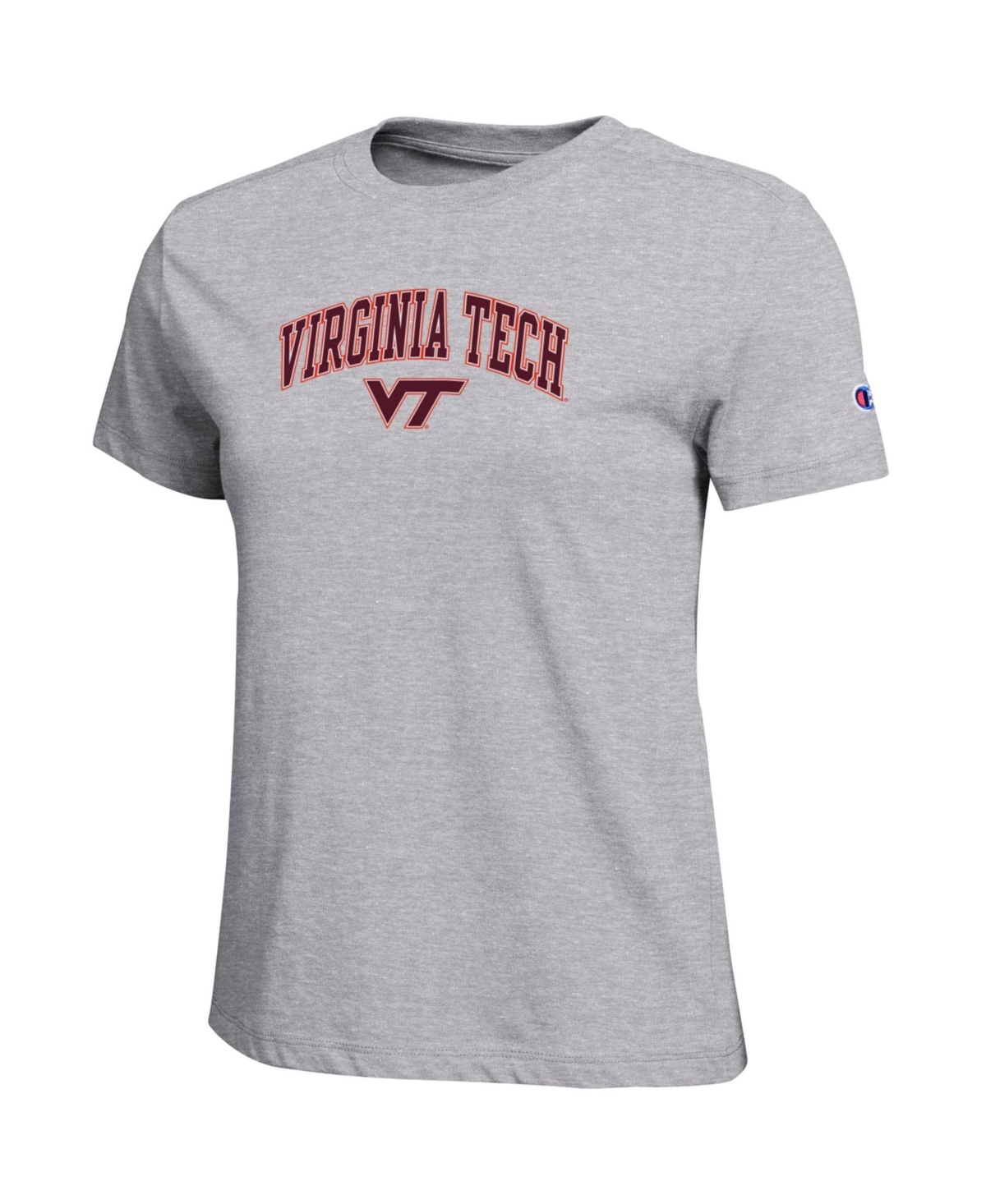 Champion Women's Virginia Tech Hokies Screen-Print Short-Sleeve T-Shirt