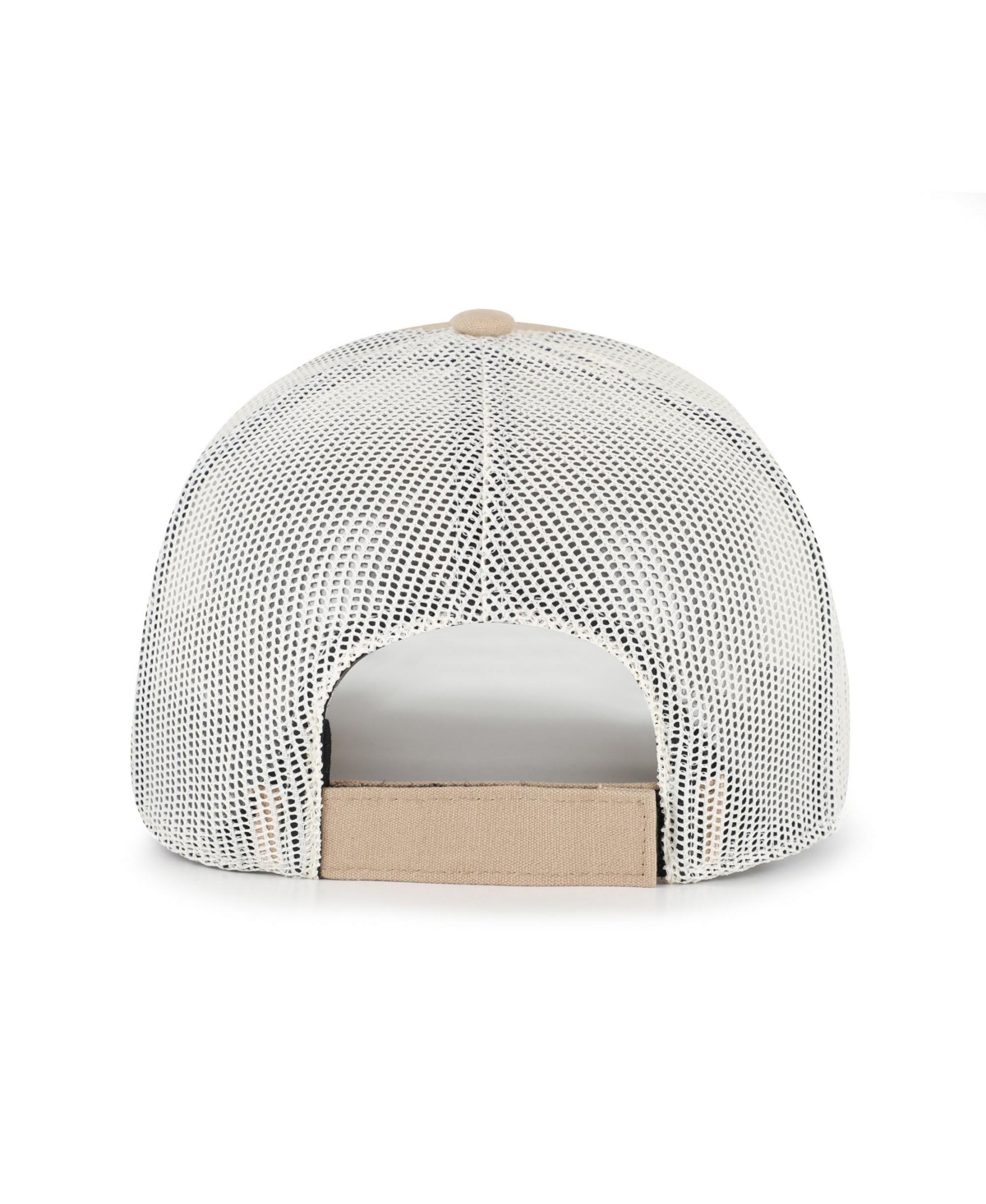 '47 Brand Men's Khaki Minnesota Vikings Bonehide Trucker Adjustable Hat