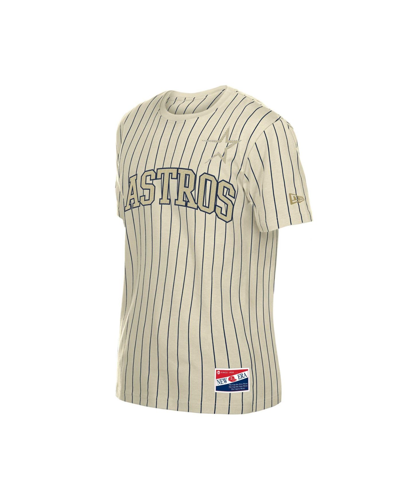 Мужская футболка New Era Throwback Pinstripe Houston Astros — фото 3