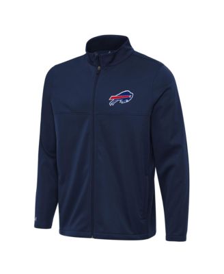 Men's Navy Buffalo Bills Links 2 Full-Zip Golf Jacket