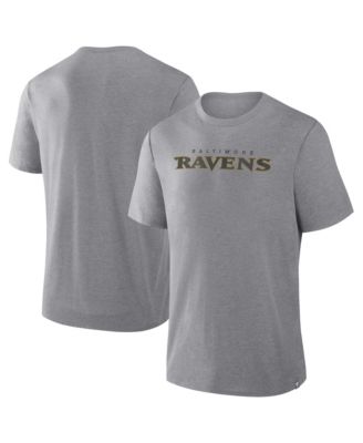 Men's Baltimore Ravens Pass Rush Tri-Blend T-Shirt