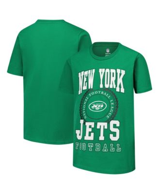 Boys' and Girls' New York Jets Stitched Up Retro Logo T-Shirt