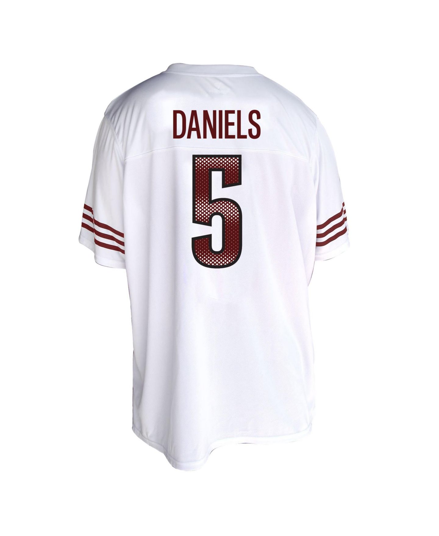 Женский топ Fanatics Plus Size Washington Commanders Jayden Daniels Relaxed-Fit Jersey — фото 2