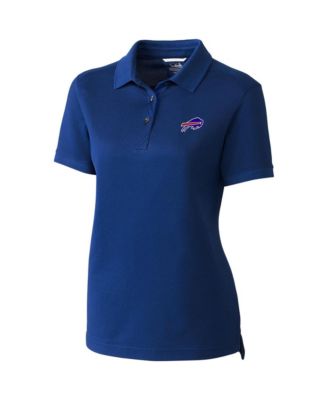 Women's Buffalo Bills Short-Sleeve Jersey Knit Polo Shirt