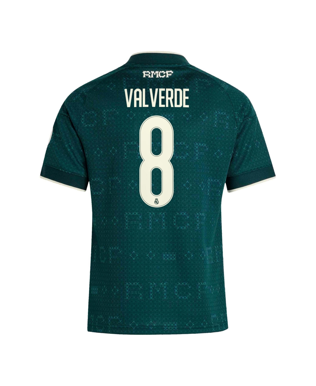 Adidas Big Boys and Girls Federico Valverde Green Real Madrid 2026/27 Away Replica Jersey