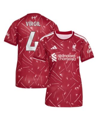 Women's Virgil van Dijk Red Liverpool 2026/27 Home Replica Jersey