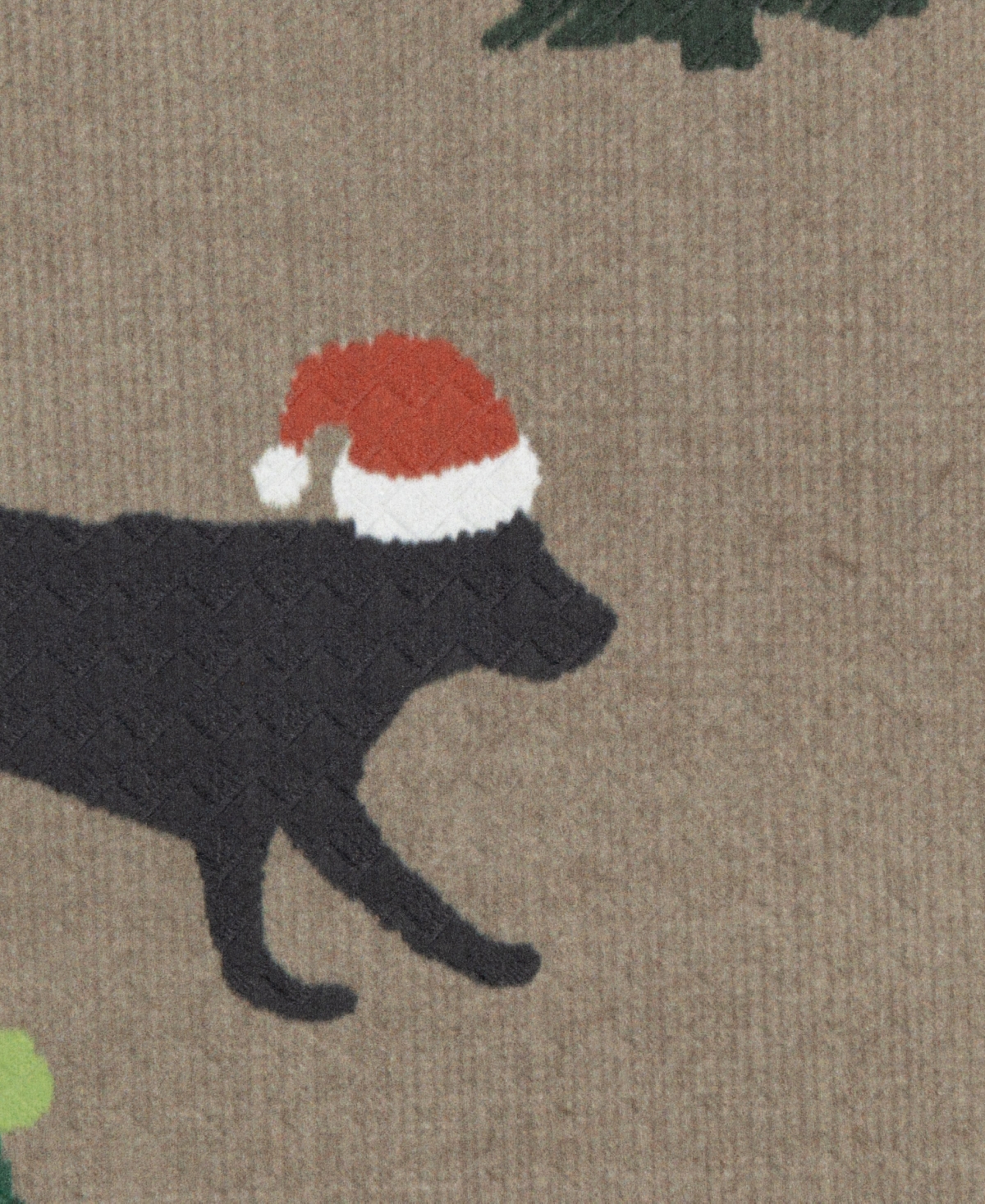 Eddie Bauer Dogs and Christmas Trees Non-Slip Kitchen Mat