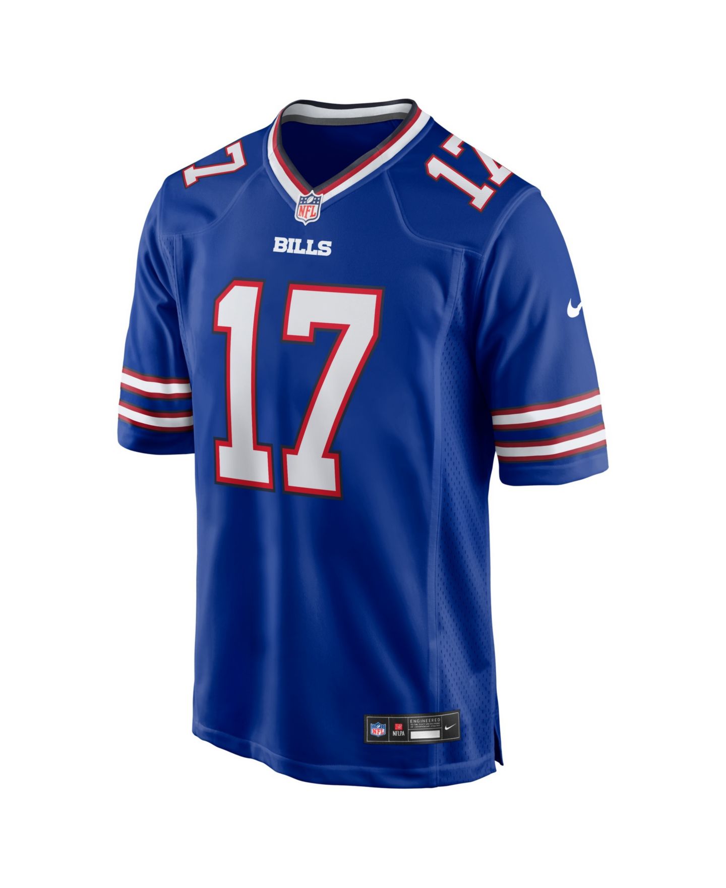 Мужской топ Nike Josh Allen Buffalo Bills Team Game Player Jersey, цвет: Королевский синий — фото 4