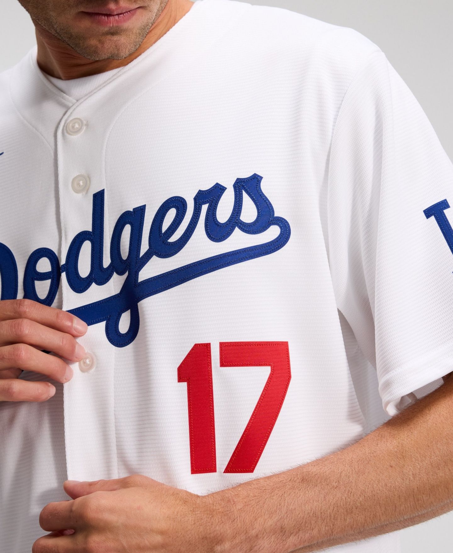 Мужской топ Nike Shohei Ohtani White Los Angeles Dodgers Home Stadium Jersey, цвет: Белый — фото 4