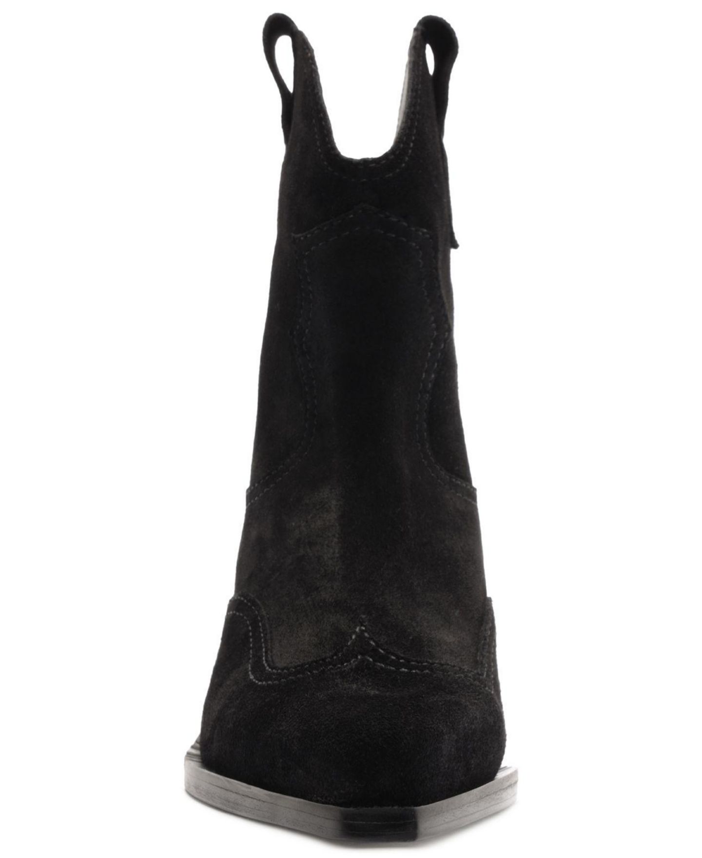 Женские ботинки Schutz Nash Block Heel Booties, цвет: Чёрный — фото 8